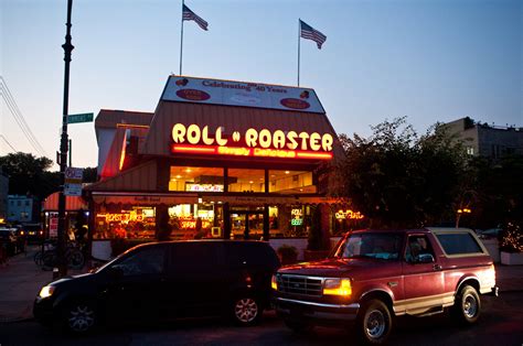 Roll and roaster - Been here 5+ times. Cheapest roast beef sandwiches around, with plenty of meat and gravy, there rolls are one of the best around. They also sell pizza, chicken and salads, something for everyone. Upvote Downvote. Serious Eats August 24, 2011. Roast Beef: Rare, medium, or well-done with the option of cheese and onions. 